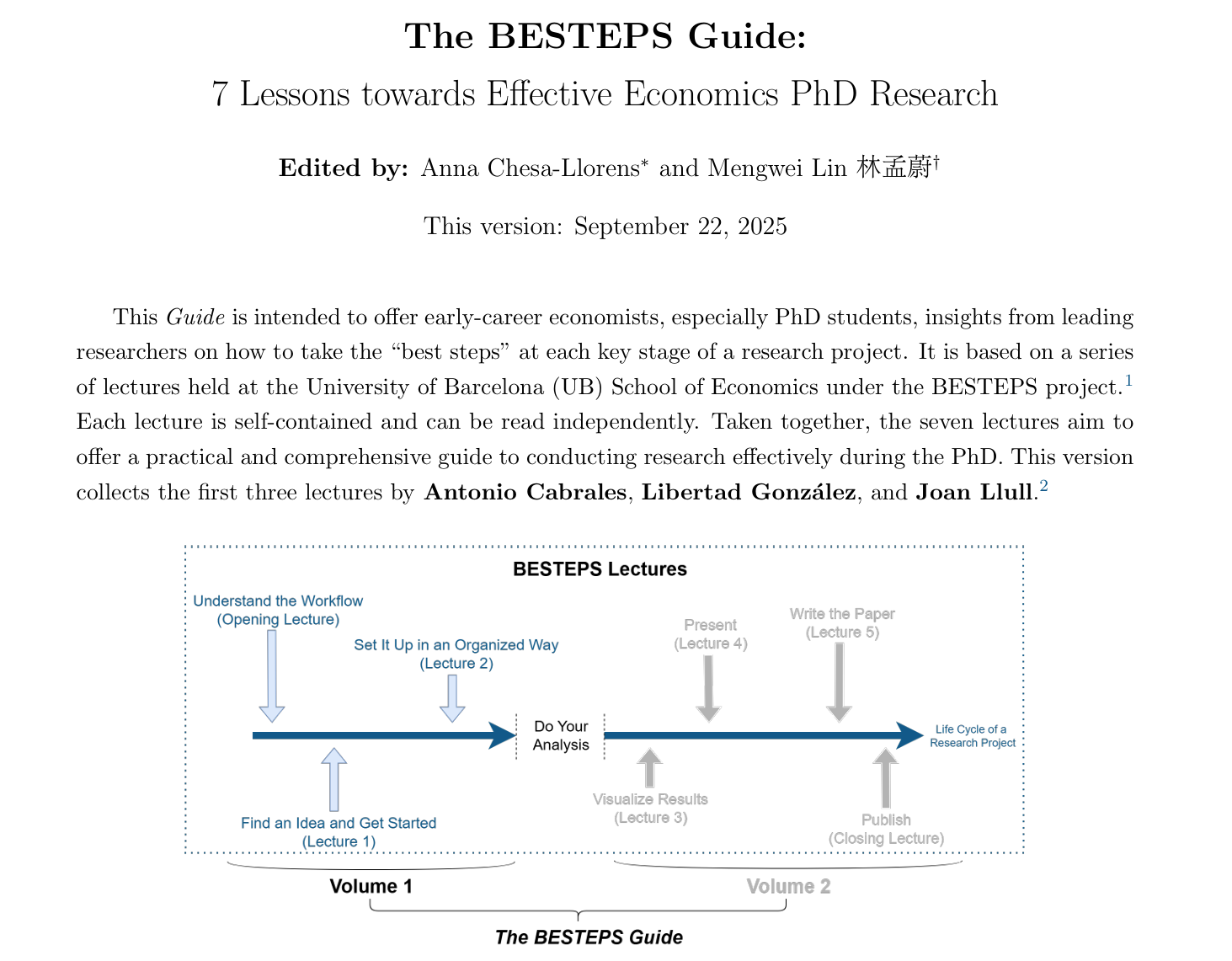 The BESTEPS Guide cover